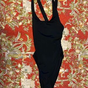 NWT - Andie Tulum Black One-Piece Swimsuit